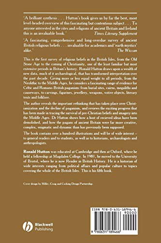 The Pagan Religions Of The Ancient British Isles: Their Nature And Legacy,New