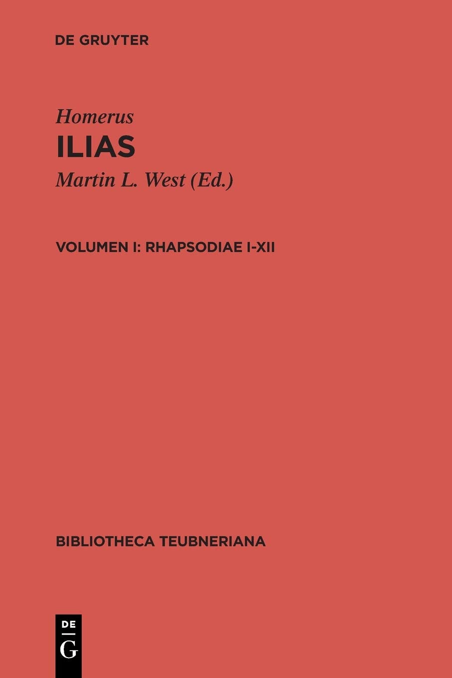 Rhapsodiae IXII (Bibliotheca scriptorum Graecorum et Romanorum Teubneriana) (Ancient Greek Edition),Used