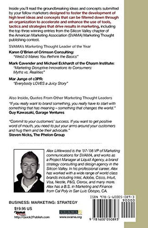 Marketing Thought: Tools, Tactics and Strategies That Drive Results,Used