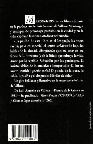Marginados: ( 1989  1993 ),Used