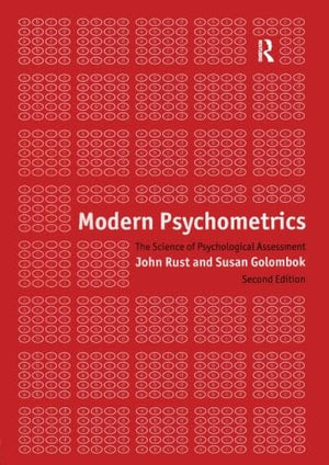Modern Psychometrics (International Library of Psychology),Used