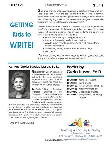 Getting Kids to Write!,Used