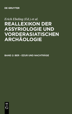 Ber  Ezur Und Nachtrge (German Edition),Used