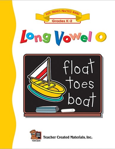 Long Vowel O Workbook,Used