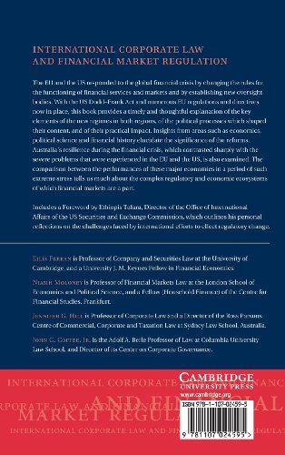 The Regulatory Aftermath of the Global Financial Crisis (International Corporate Law and Financial Market Regulation),Used