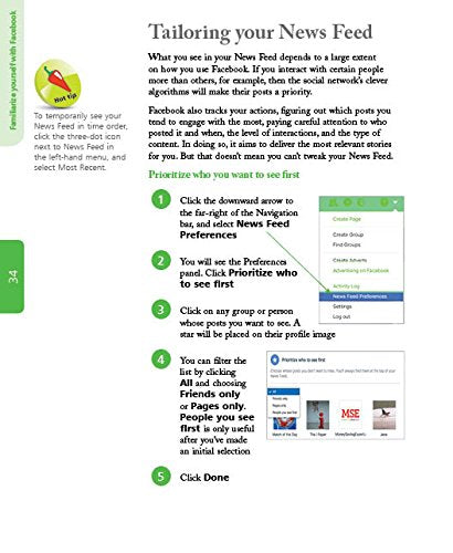 Facebook for Beginners in easy steps,Used