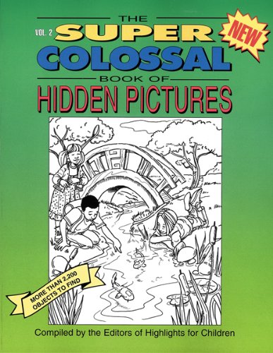 The Super Colossal Book Of Hidden Pictures,Used