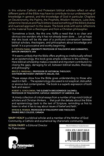 The Bible and Epistemology,New
