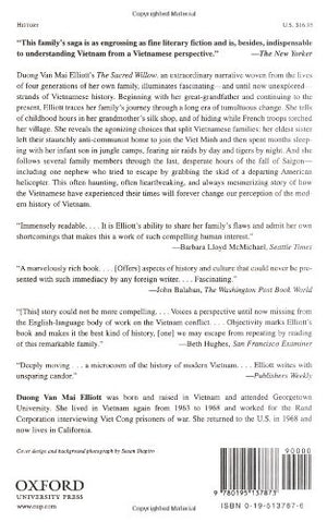 The Sacred Willow: Four Generations in the Life of a Vietnamese Family,Used