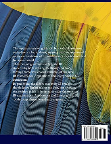 IB Mathematics: Applications and Interpretation SL in 70 pages: 2023 Edition,Used