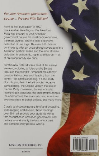 The Lanahan Readings in the American Polity by Lanahan Publishers, Inc. - Essential Text for American Government Studies