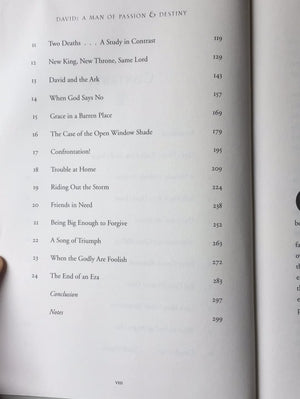 David: A Man Of Passion & Destiny (Great Lives From God'S Words, Volume 1),New