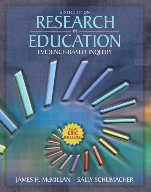 Research in Education: Evidence Based Inquiry (6th Edition),Used