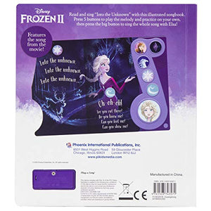 Disney Frozen 2 Elsa, Anna, Olaf, And More!  Into The Unknown Little Music Note Sound Book  Pi Kids (Playasong),Used