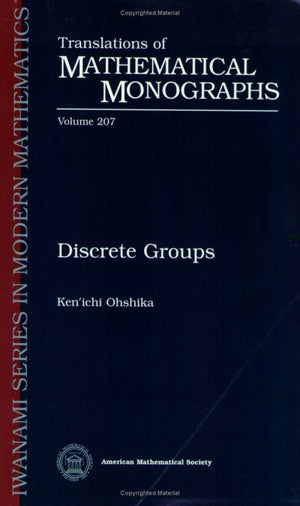 Discrete Groups (Translations Of Mathematical Monographs),New