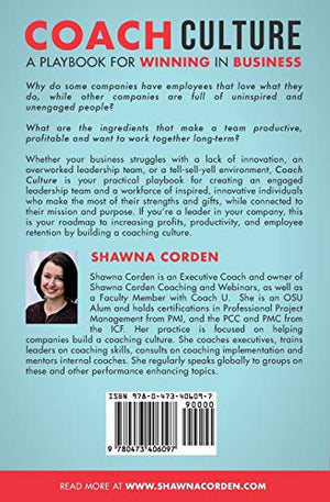 Coach Culture: A Playbook for Winning in Business,Used