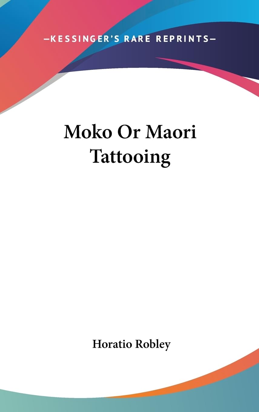 Moko Or Maori Tattooing,Used