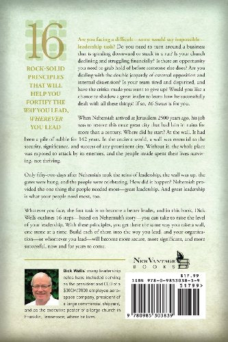 16 Stones: Raising the Level of Your Leadership One Stone at a Time,Used