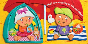 Indestructibles: Beach Baby: Chew Proof  Rip Proof  Nontoxic  100% Washable (Book for Babies, Newborn Books, Safe to Chew),Used