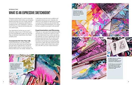 Expressive Sketchbooks: Developing Creative Skills, Courage, And Confidence,New
