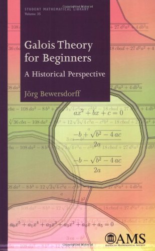 Galois Theory For Beginners: A Historical Perspective (Student Matehmatical Library, 35)