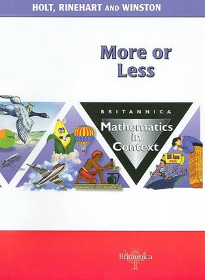 More or Less (Britannica Math in Context),Used