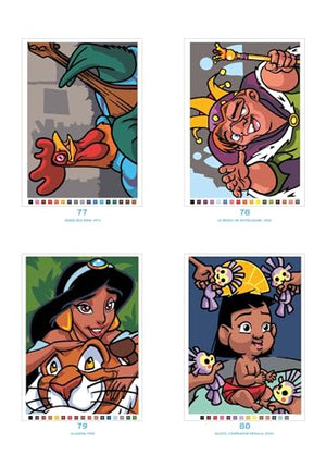 Les grands classiques Disney coloriages / mysteres  coloring book (French Edition),Used