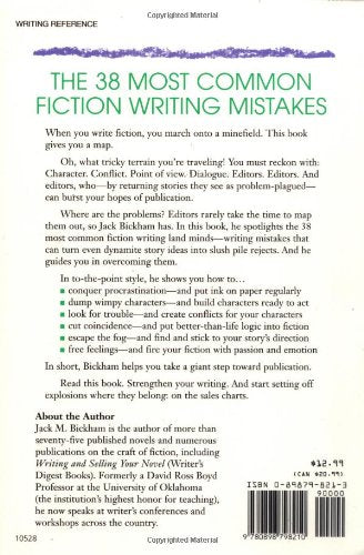 The 38 Most Common Fiction Writing Mistakes,New