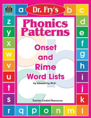 Phonics Patterns By Dr. Fry,Used