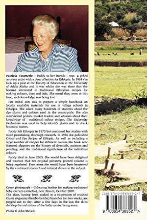Colour and Dye Recipes of Ethiopia,Used