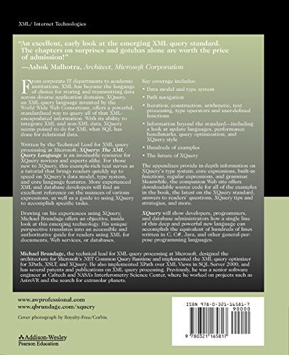 XQuery: The XML Query Language,Used