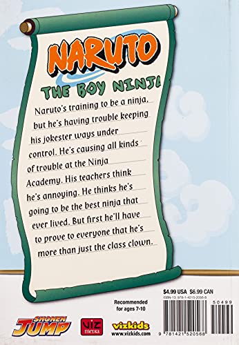 The Boy Ninja (Naruto, No. 1),Used