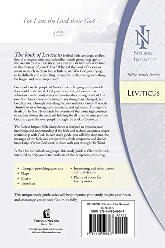 Leviticus: Holiness Unto God (Nelson Impact Bible Study),Used