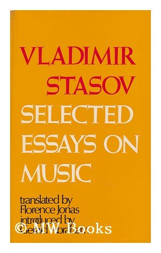 Selected essays on music;,Used