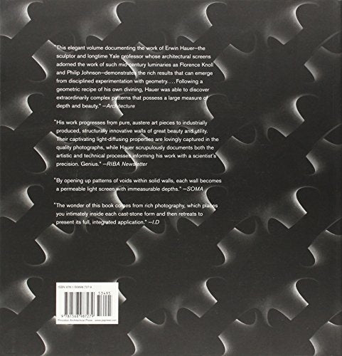 Erwin Hauer Continua: Architectural Screens and Walls,Used