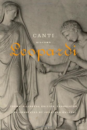 Canti: Poems / A Bilingual Edition (Italian Edition),New