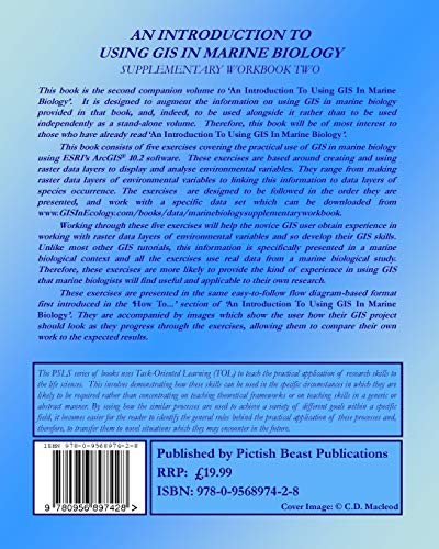 An Introduction To Using GIS In Marine Biology: Supplementary Workbook Two: Working With Raster Data Layers (Psls),Used