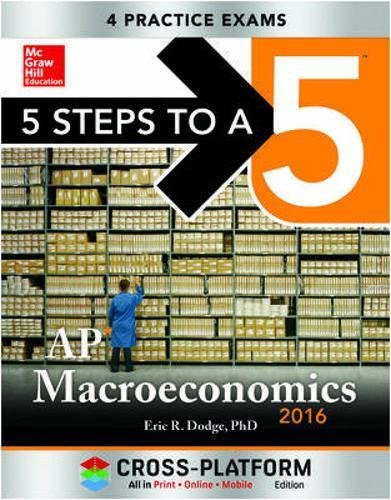 5 Steps to a 5 AP Macroeconomics 2016, CrossPlatform Edition,Used