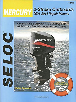 Mercury & Mariner Outboards 20012014 All 2 Stroke Models,New
