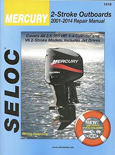 Mercury & Mariner Outboards 20012014 All 2 Stroke Models,New