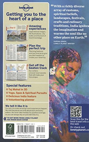 Lonely Planet India (Country Guide),Used