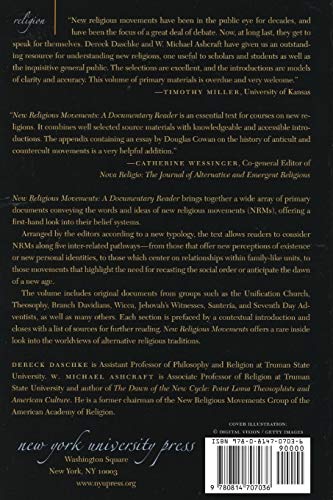 New Religious Movements: A Documentary Reader,New