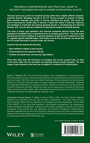 Industrial Security: Managing Security In The 21St Century,Used