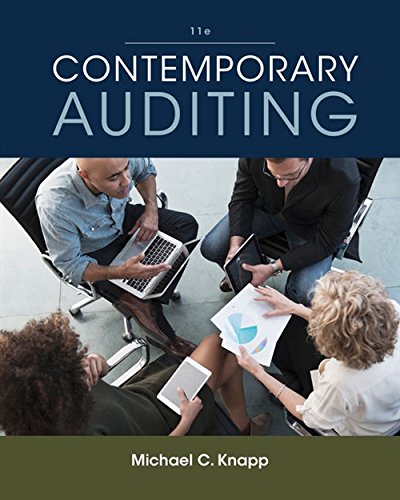 Contemporary Auditing,New