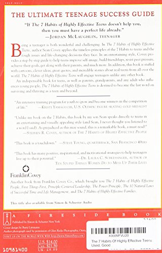 The 7 Habits Of Highly Effective Teens: The Ultimate Teenage Success Guide,Used