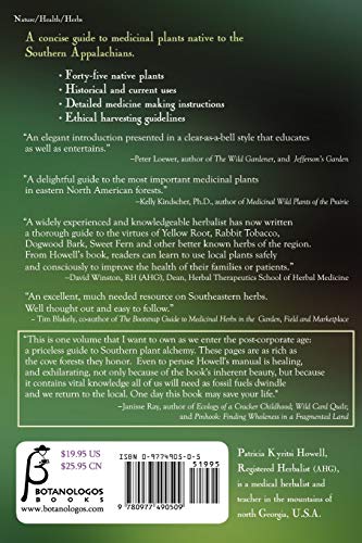 Medicinal Plants of the Southern Appalachians,Used