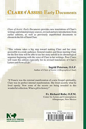 Clare of Assisi  The Lady: Early Documents,Used
