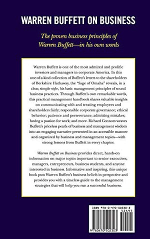 Warren Buffett on Business: Principles from the Sage of Omaha,Used