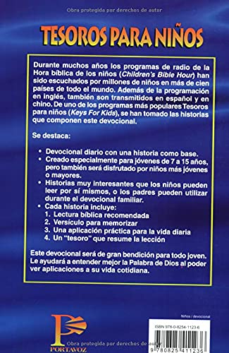 Tesoros Para Nios (Spanish Edition),Used