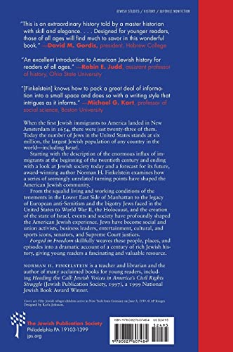 Forged in Freedom: Shaping the JewishAmerican Experience,Used